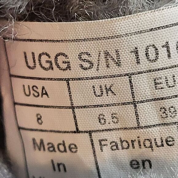 Ugg Classic Gray Ankle Short Boots - Picture 3 of 7